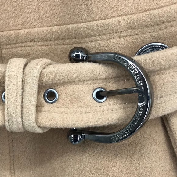 SOLD Burberry blue label (Japan) camel/tan wool - Picture 7 of 9